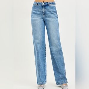 RISEN Slouchy Straight Jeans